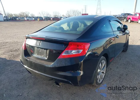 2012 Honda Civic Si z USA, uszkodzony, nr VIN 2HGFG4A54CH704047